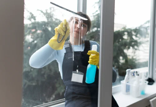 Nettoyage de vitres intérieures et extérieures à Varzay